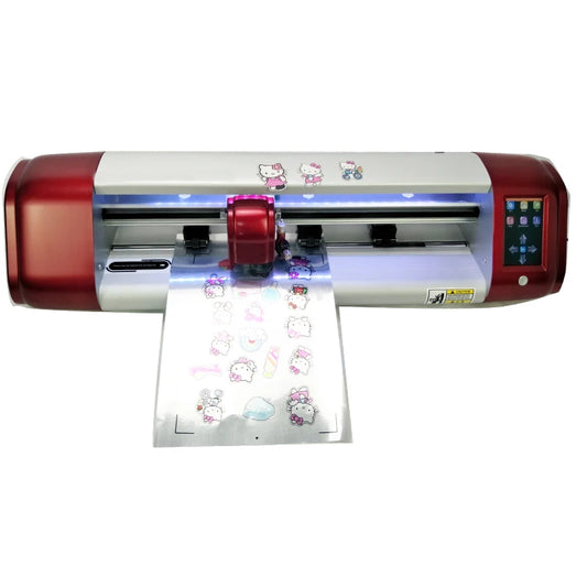 Skycut C-10 370 mm Camera Auto Contour Vinyl Cutting Plotter – High Precision Desktop Sticker & HTV Cutting Machine (A4 / A3 Compatible)