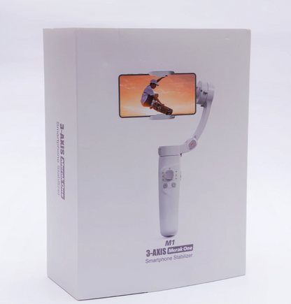 M1 3-Axis Gimbal Stabilizer for Smartphone Foldable Handheld Phone Video Record Vlog with Remote Control for iPhone Android