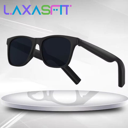LAXASFIT New Men's Smart Glasses Women's Bluetooth Glasses Voice Call Control Music UV Polarized Sunglasses - AliExpress 44