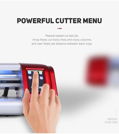 Skycut C24 72cm Plotter Cutting Machine With Camera | 24-Inch High Accuracy Contour Cutting | Mobile Skin Cutting + T-Shirt HTV Vinyl Cutter | A3 A4 Print After Cut | Sticker / Wood / PVC / Metal Cutting Plotter for Craft & Business