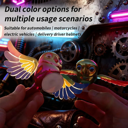 Creative Cute Simulated Flying Bird Car Ornament Home Decor Versatile Scenarios ABS Material Car Interior Decoration