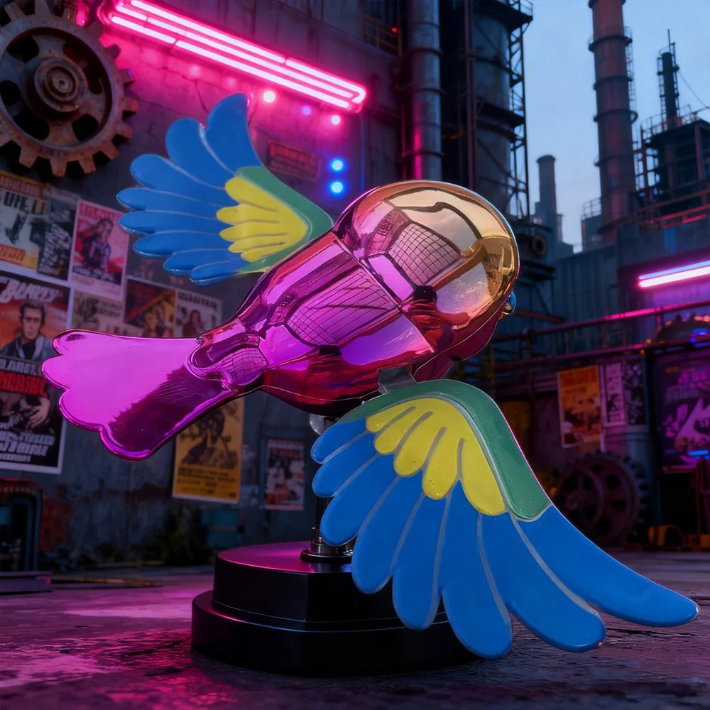 Creative Cute Simulated Flying Bird Car Ornament Home Decor Versatile Scenarios ABS Material Car Interior Decoration