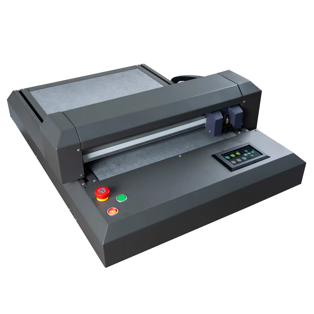Skycut F3550 Double Head Auto Contour Flatbed Cutting Plotter With Vacuum Adsorbing Built-in Camera for Reflective Film