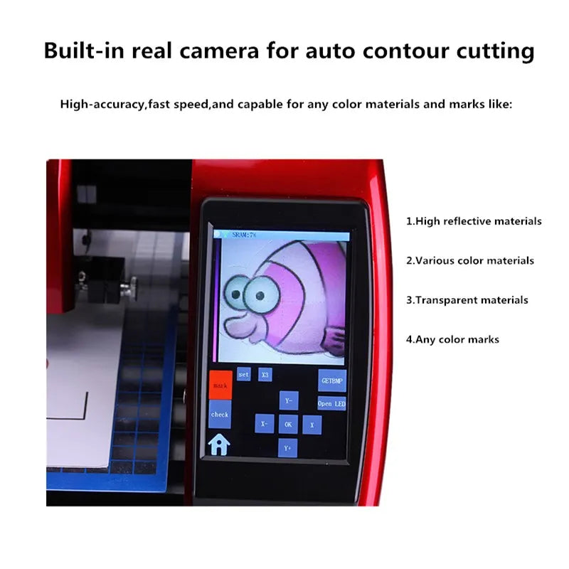 Skycut V48 – 48" High Force 2000g Auto Contour  Large‑Format Vinyl Cutting Plotter
