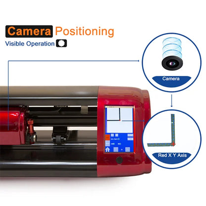 SKYCUT D48 Oem Odm Skycut Dual Heads Cutting Plotter De Corte Vinyl Cutting Machine Sticker Cutter Cutting Plotter With Camera