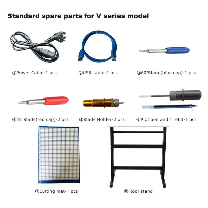 Skycut V48 – 48" High Force 2000g Auto Contour  Large‑Format Vinyl Cutting Plotter