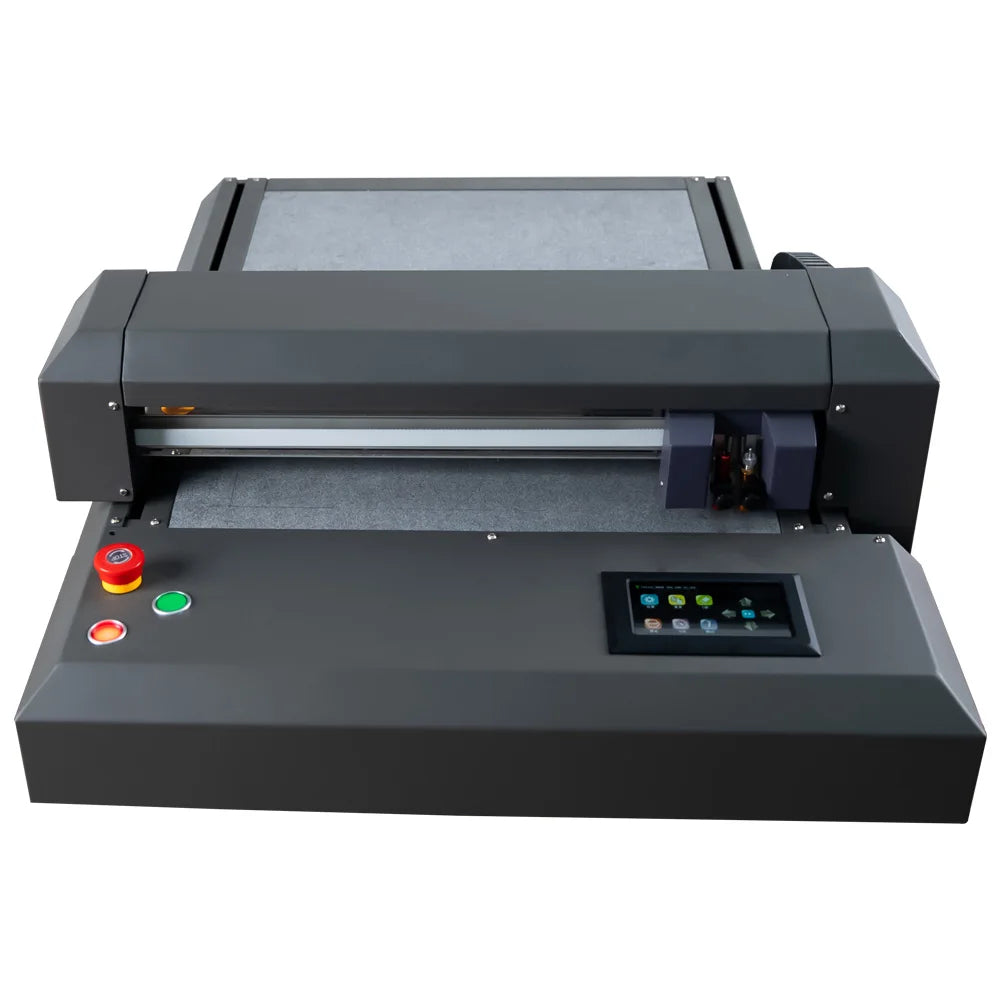 Skycut F3550 Double Head Auto Contour Flatbed Cutting Plotter With Vacuum Adsorbing Built-in Camera for Reflective Film