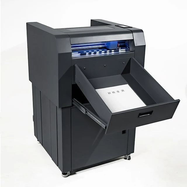 Skycut A3MAX5 Cabinet Style Automatic Feeding High Precision Cutting Machine CCD Camera Auto Contour Label Cutter Machine