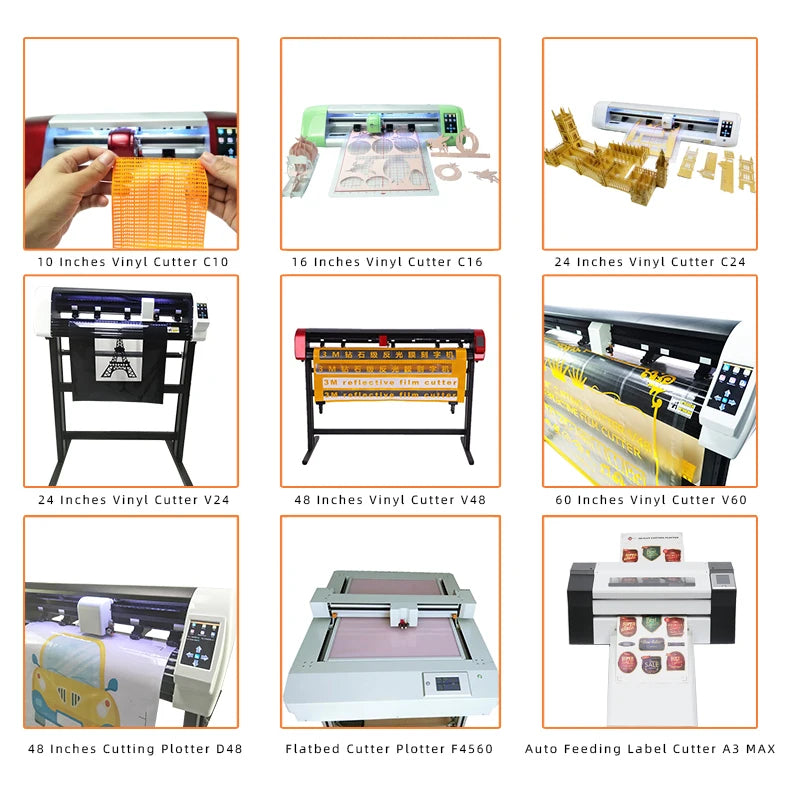 SkyCut D24 Dual-Head Vinyl Cutting Plotter – High Precision Contour Cutter