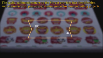 Skycut V48 – 48" High Force 2000g Auto Contour  Large‑Format Vinyl Cutting Plotter